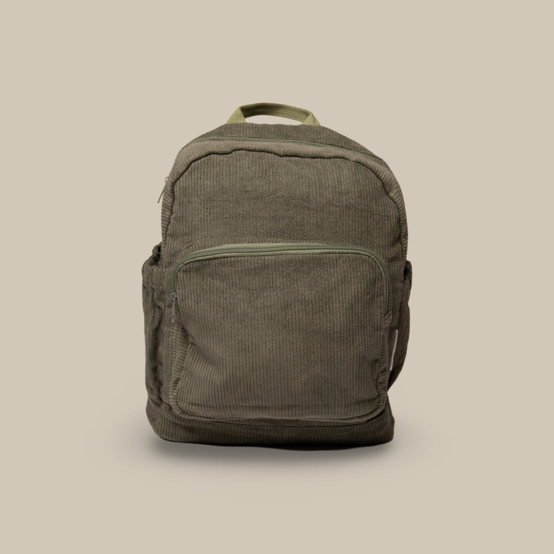 corduroy mini backpack moss Corduroy Kid's Backpack