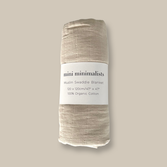 Organic Cotton Swaddle mini minimalists