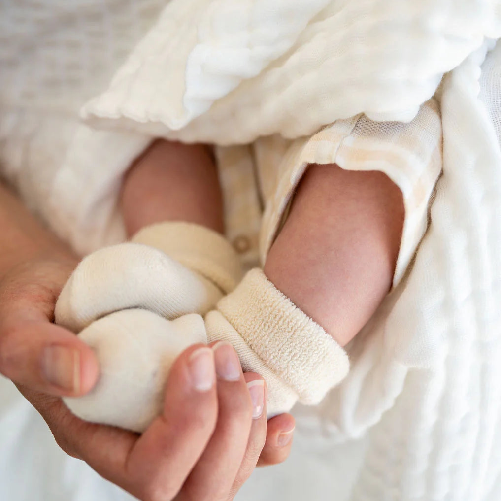 Undyed Organic Cotton Socks (3 pack)