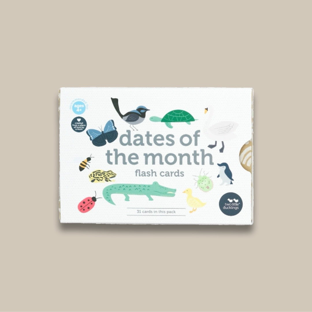 Dates of the Month Flash Cards