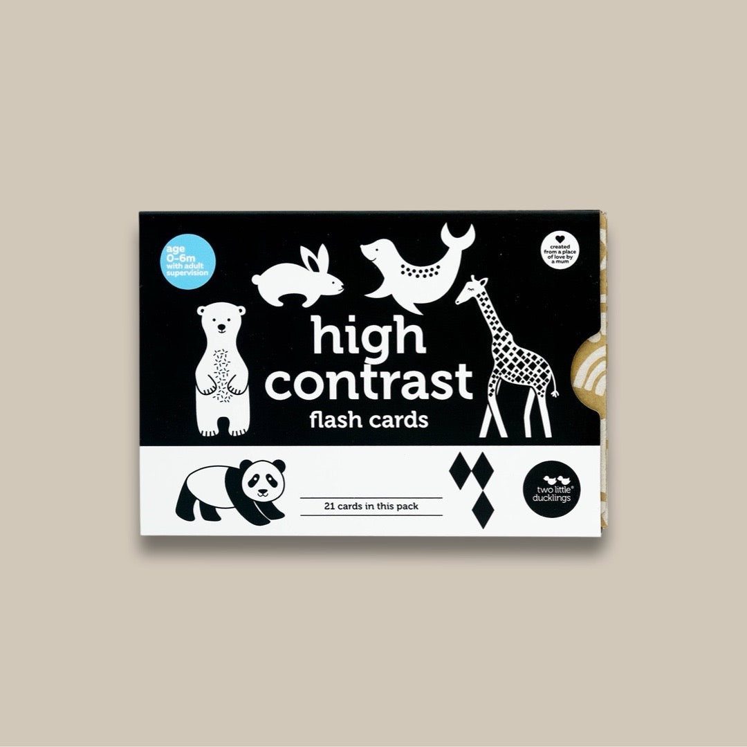 High Contrast Flash Cards