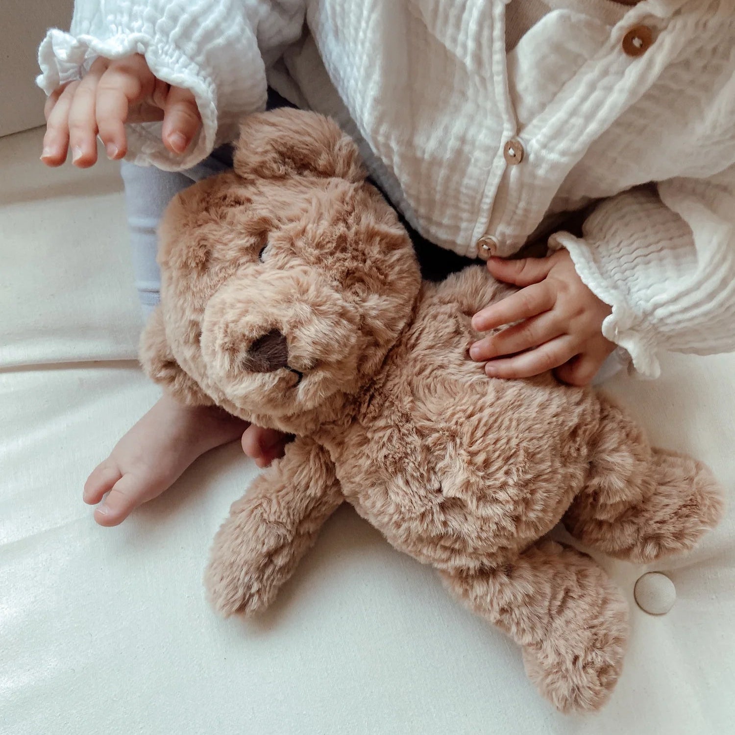 Lou Bear Heartbeat Comforter