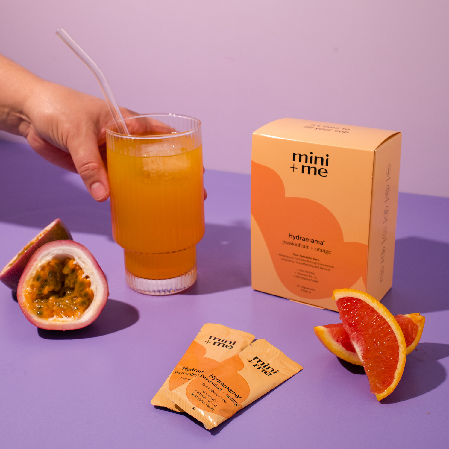Hydramama® Passionfruit + Orange