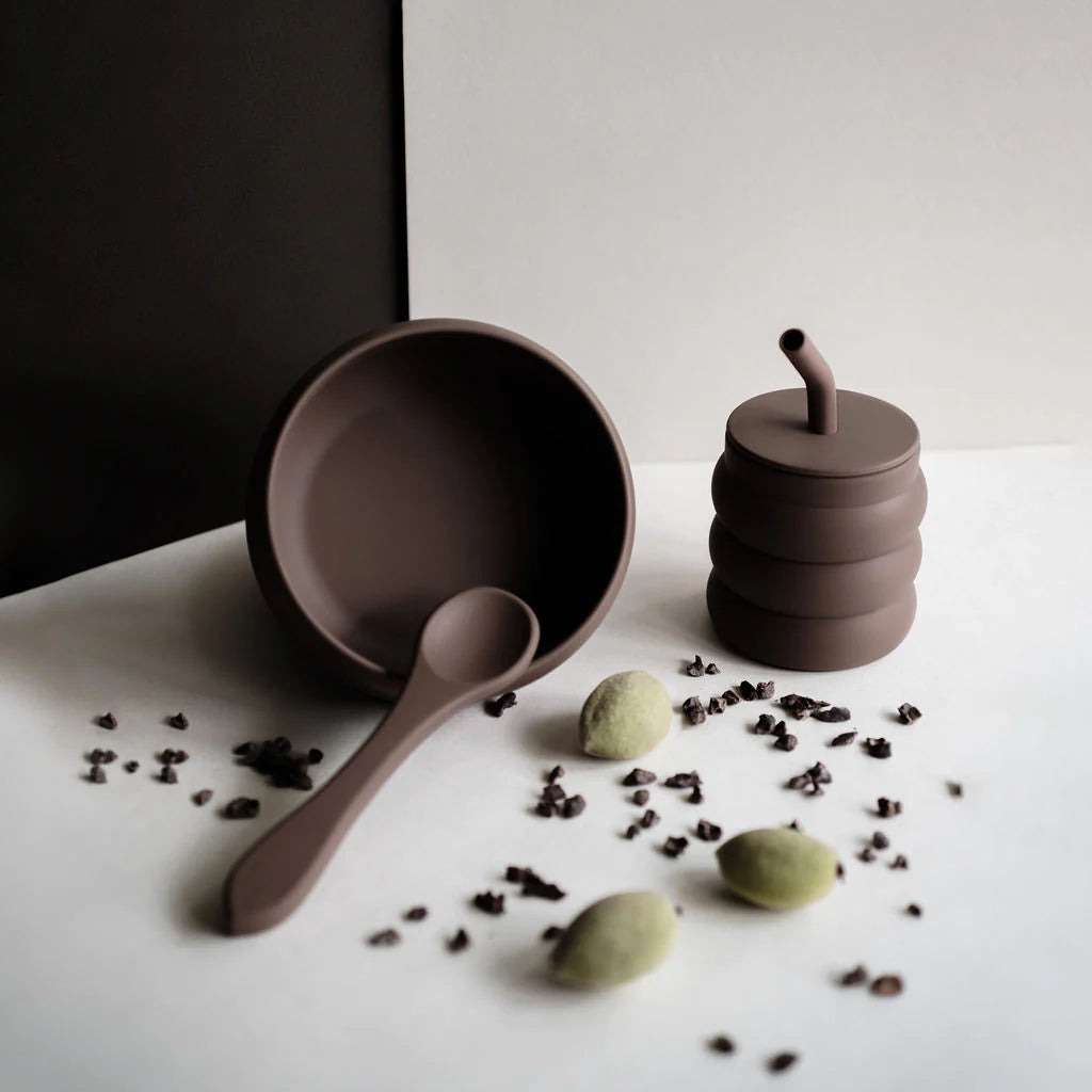 The Breakfast Set - Silicone Cup, Bowl and Spoon