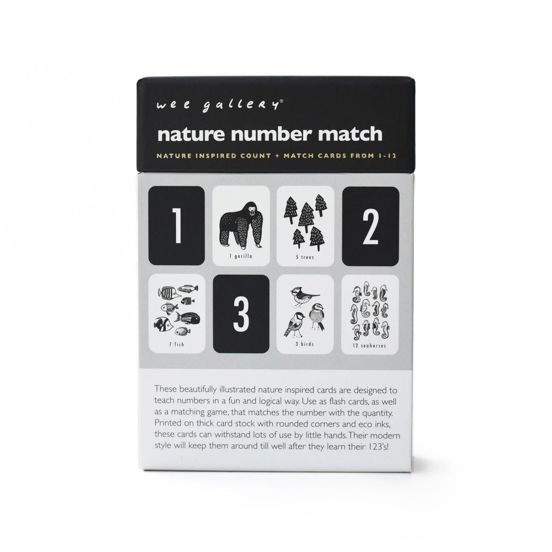 Nature Number Cards Wee Gallery