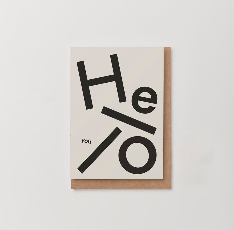 Hello You - Greeting Card Kinshipped