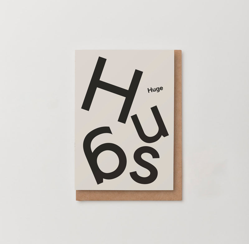 Huge Hugs - Greeting Card Kinshipped