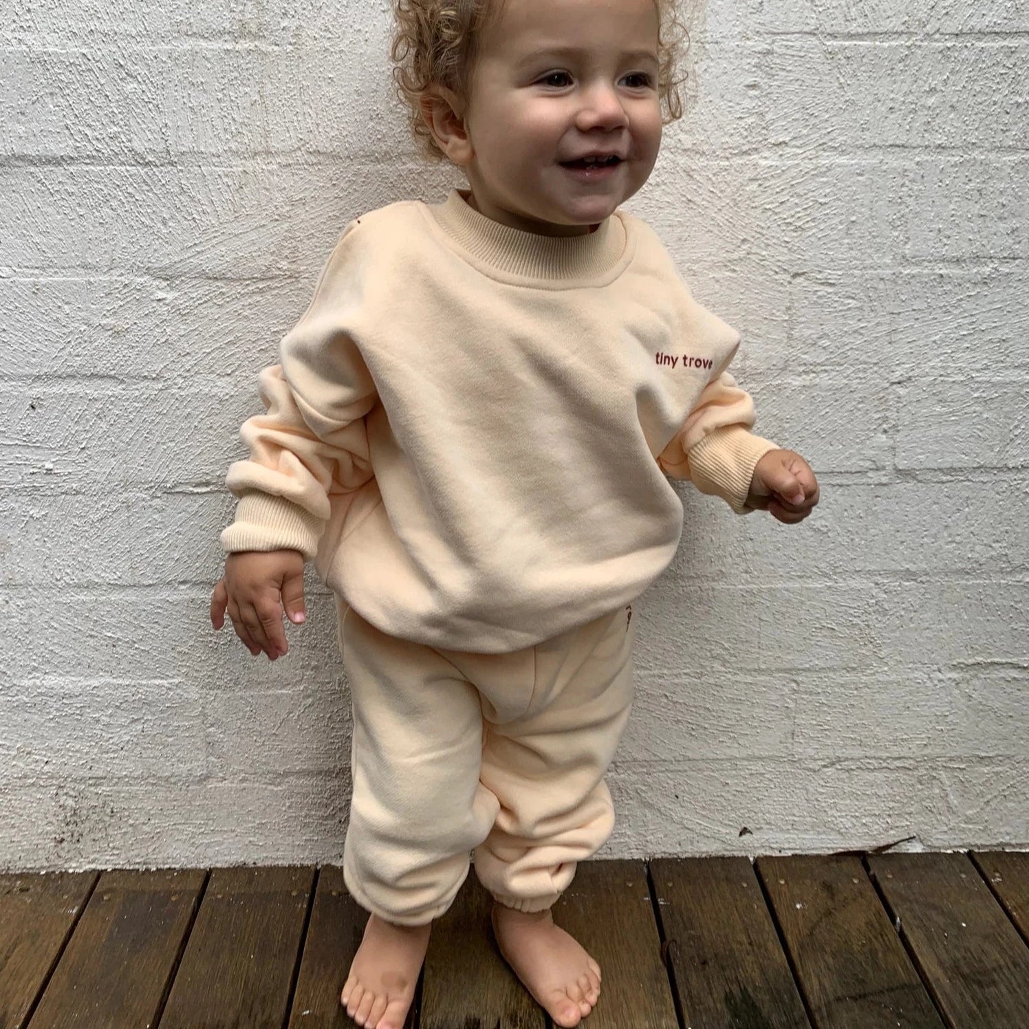 Woodie Logo Tracksuit - Barley Tiny Trove