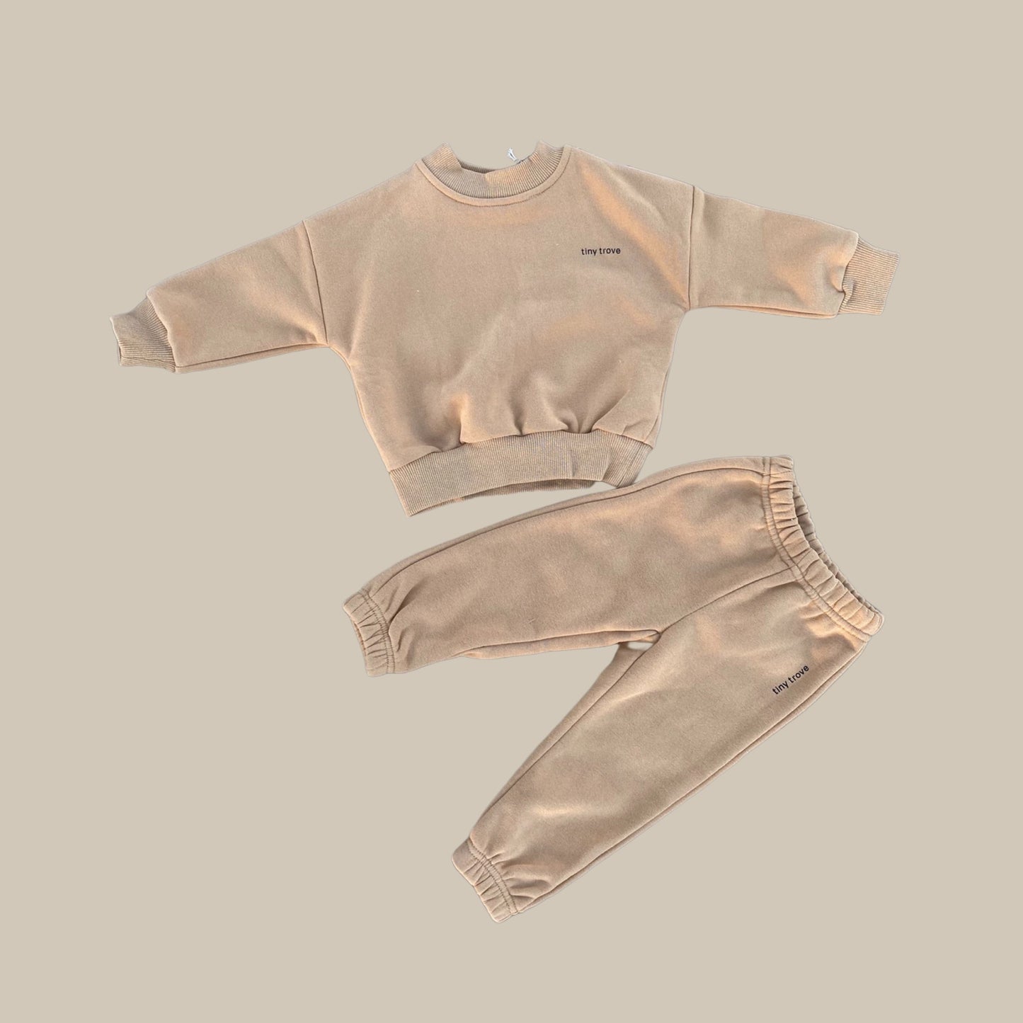 Woodie Logo Tracksuit - Fawn