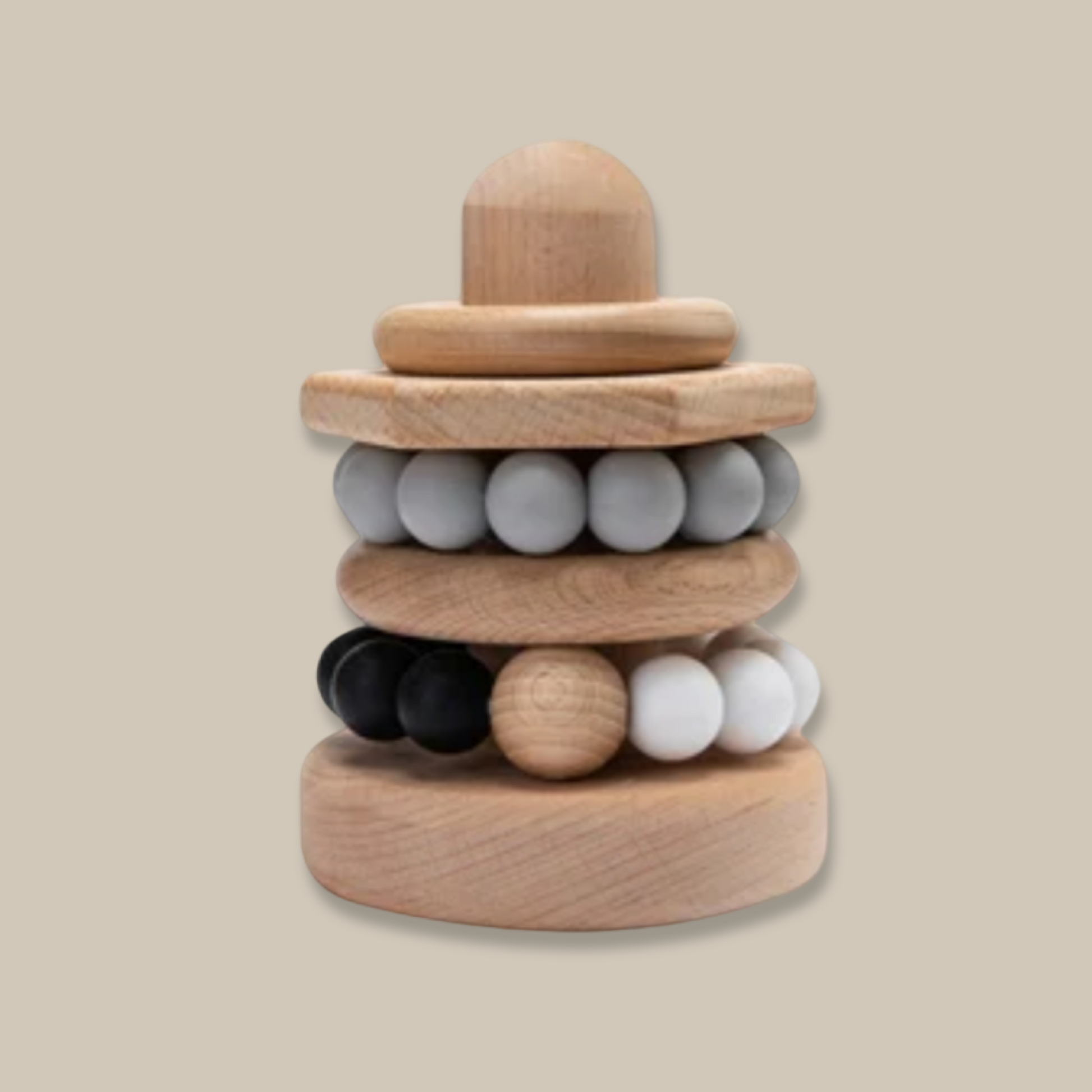 Wooden Stacking Ring Toy mini minimalists