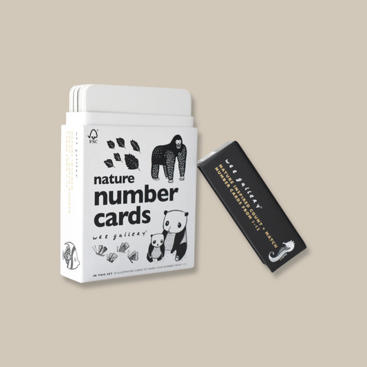 Nature Number Cards Wee Gallery
