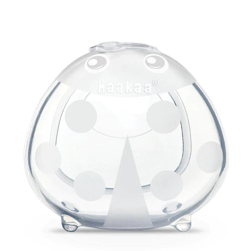 Ladybug Silicone Breast Milk Collector + Storage Bag Haakaa