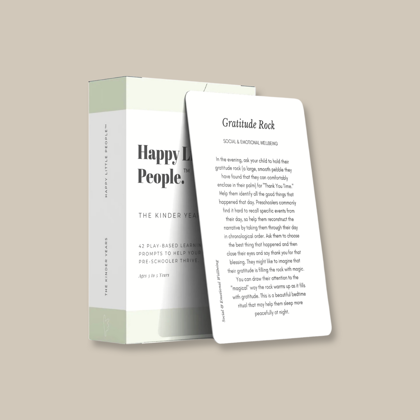 Card Deck: The Kinder Year Happy Little People