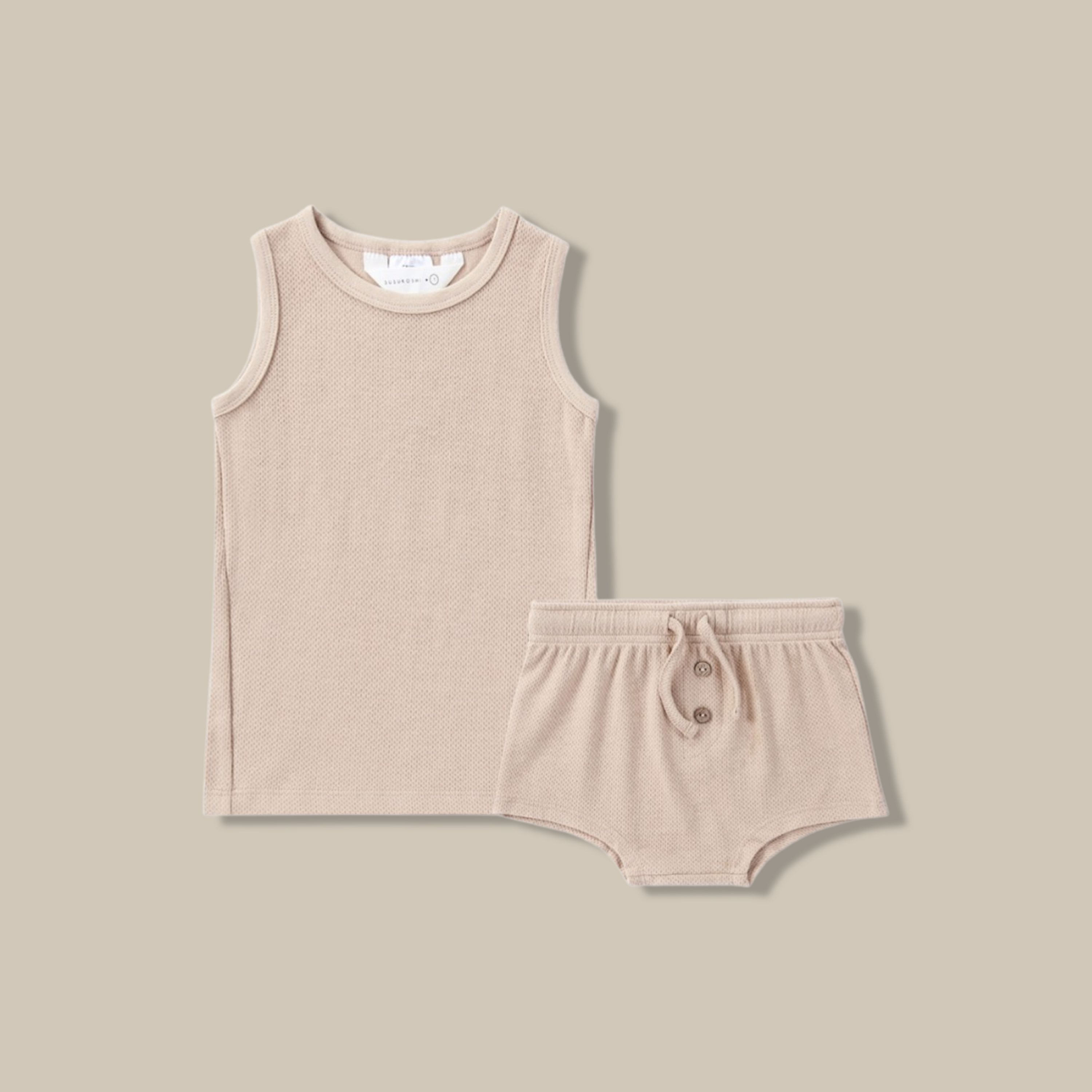 Organic Singlet Shorties PJs Susukoshi