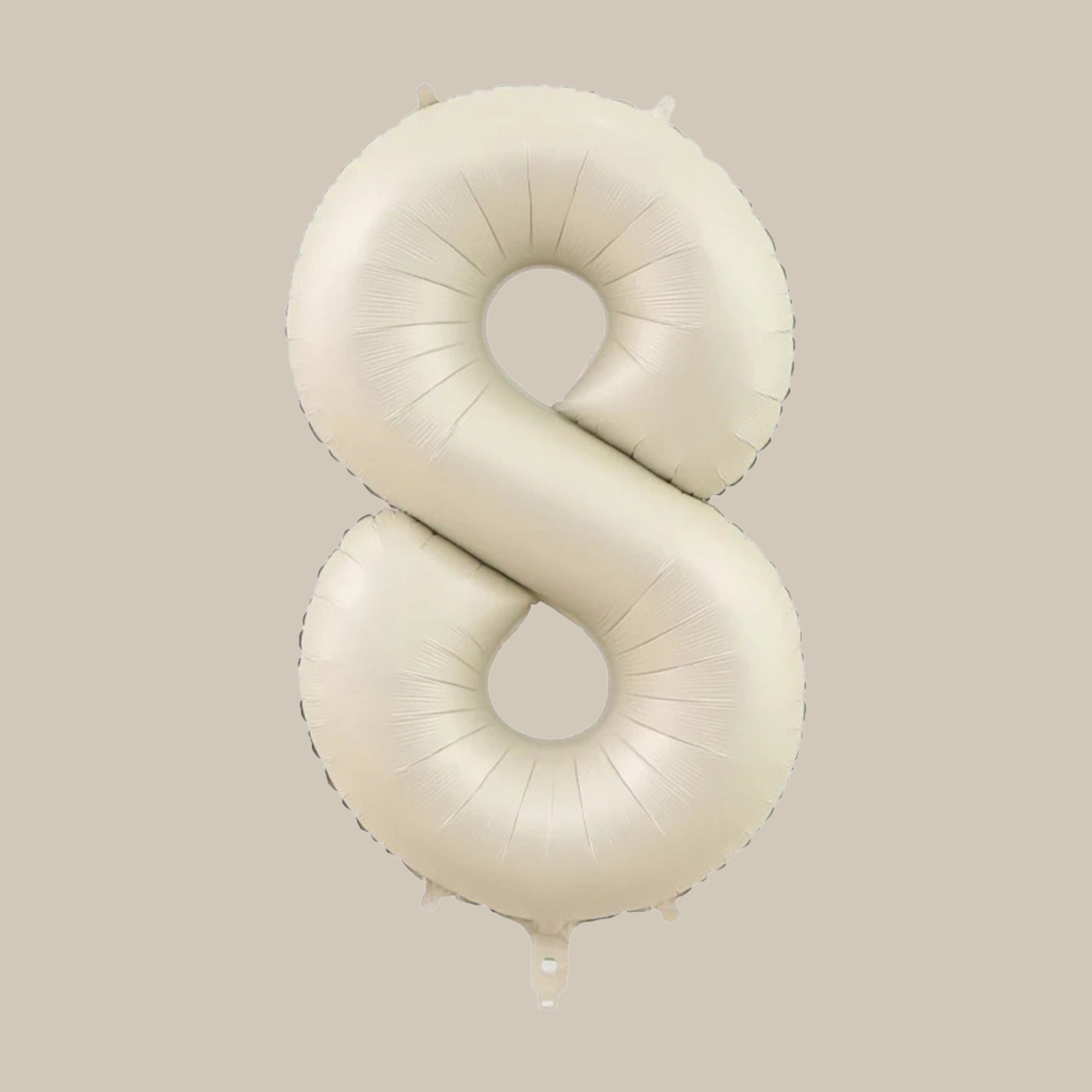 Number Matte Foil Jumbo Balloon mini minimalists