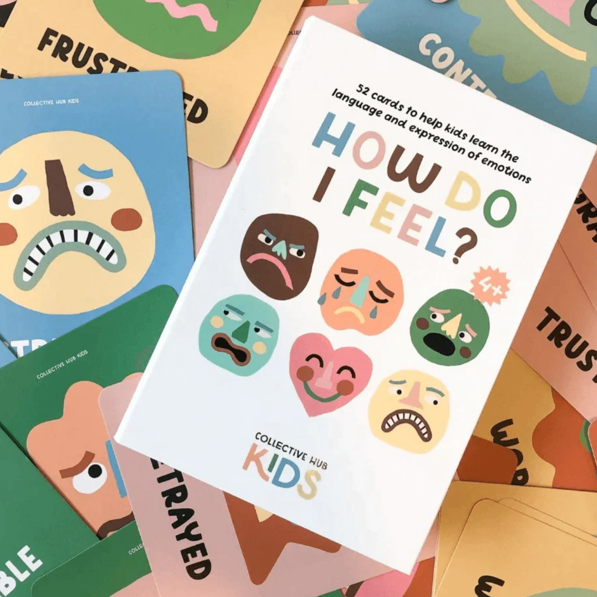 Card Deck: How Do I Feel? Collective Hub Kids